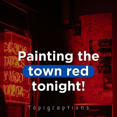  Red Captions for Instagram