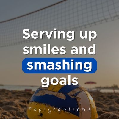 Volleyball Captions