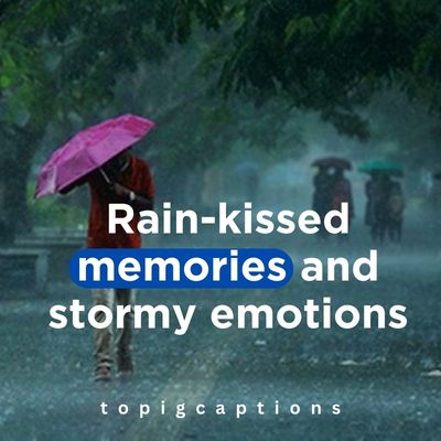 Monsoon Captions for Instagram