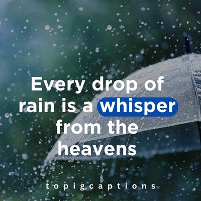 Monsoon Quotes for Instagram