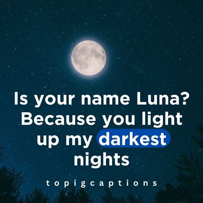 Moon Pick Up Lines