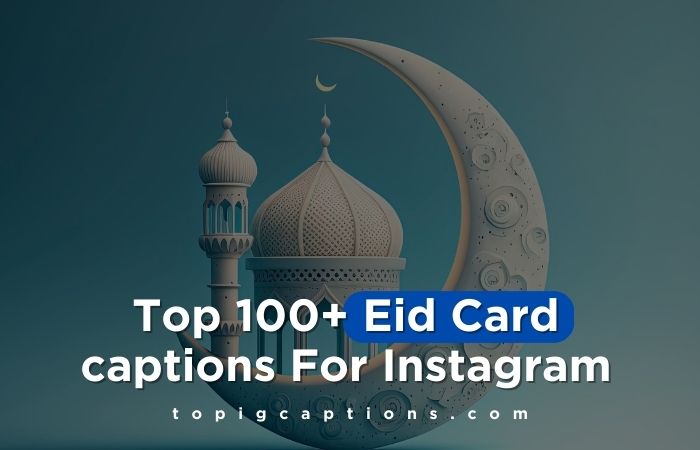 Eid Card captions For Instagram
